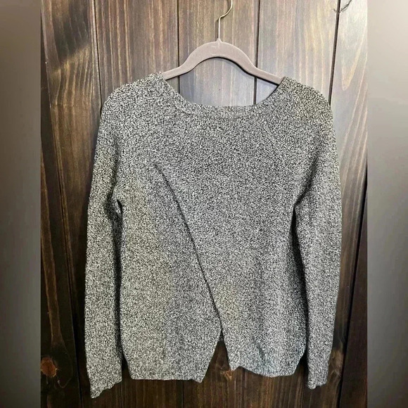Madewell Province Cross Back Knit Pullover Sweater. Size: Small - Picture 3 of 9